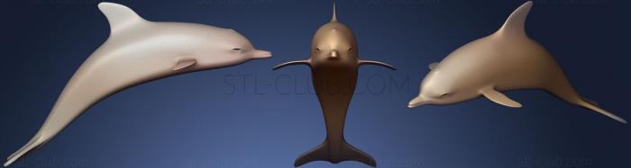 3D модель Дельфин (2) (STL)